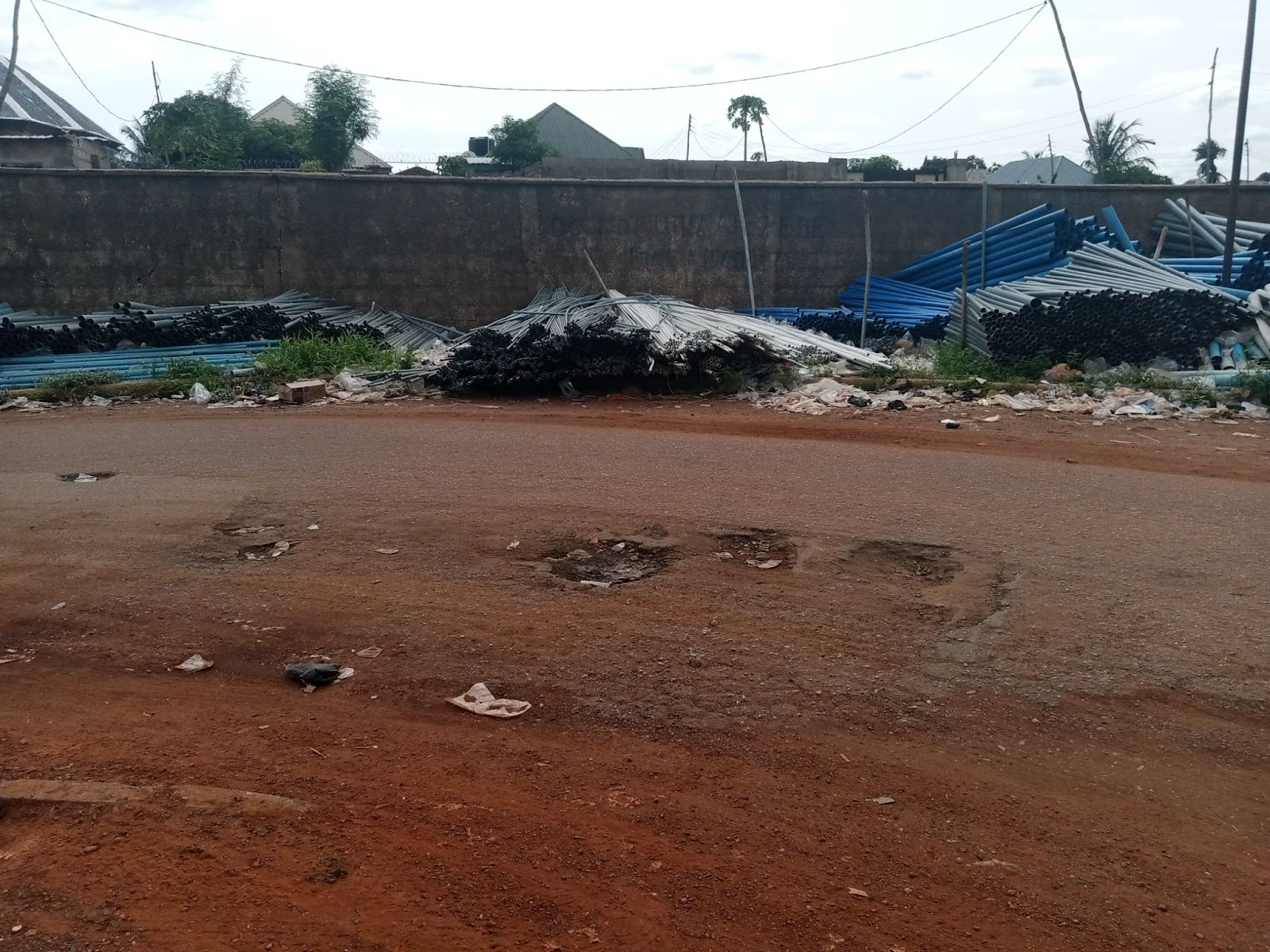 Poorly Repaired Roads in Makurdi’s Modern Market Might Increase Maintenance Costs for New Managers