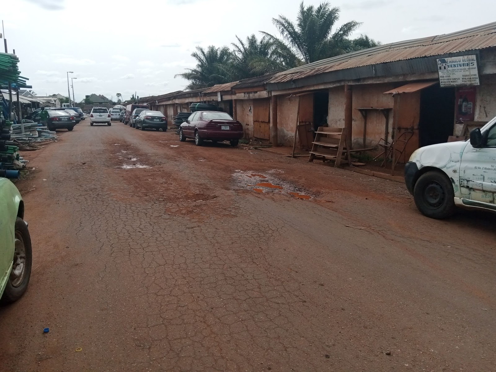 Poorly Repaired Roads in Makurdi’s Modern Market Might Increase Maintenance Costs for New Managers